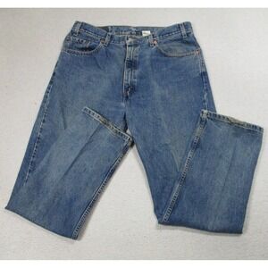 VTG Levis 505 Jeans Mens 38x32 Blue Regular Fit Straight Leg Denim Medium Wash
